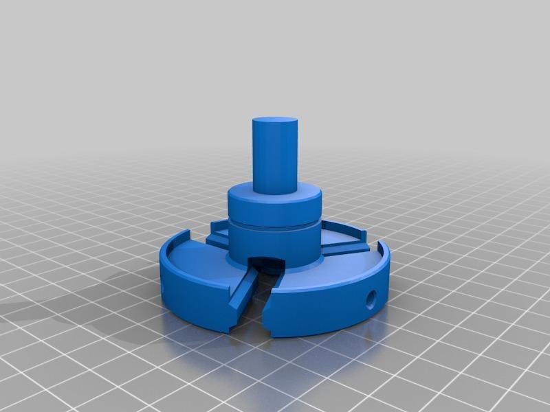 Drill attachment conversion for 2.5inch Three Jaw Chuck