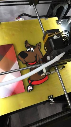 4 colors Scooby Doo