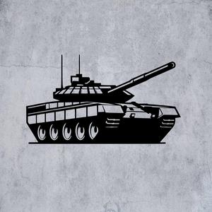 T-72 RUSSIAN MODERN TANK | 2D WALL ART