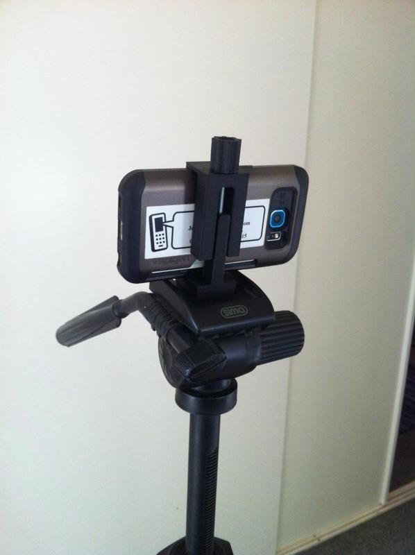 Universal Smartphone Bracket for camera stand