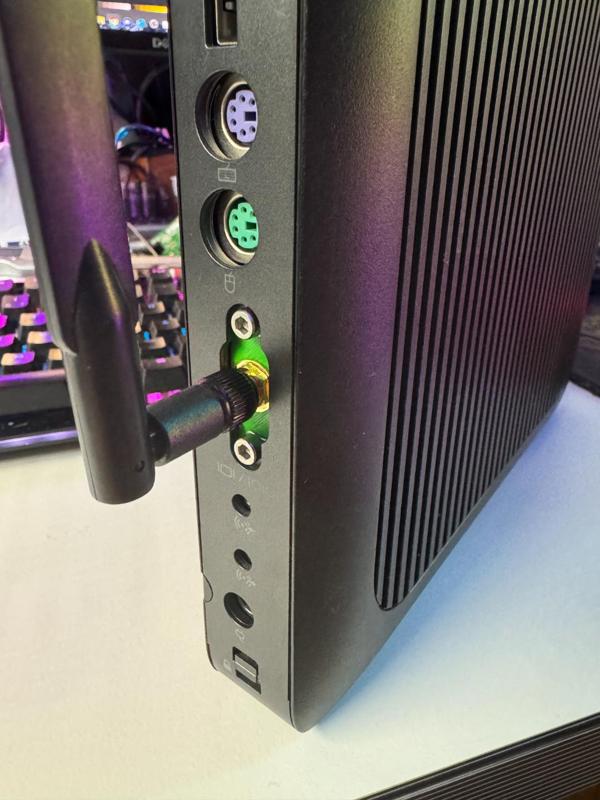 HP T620 D-SUB to WiFi-Antenna Mod