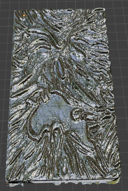 Book looking Phone Cover with a Geographic texture