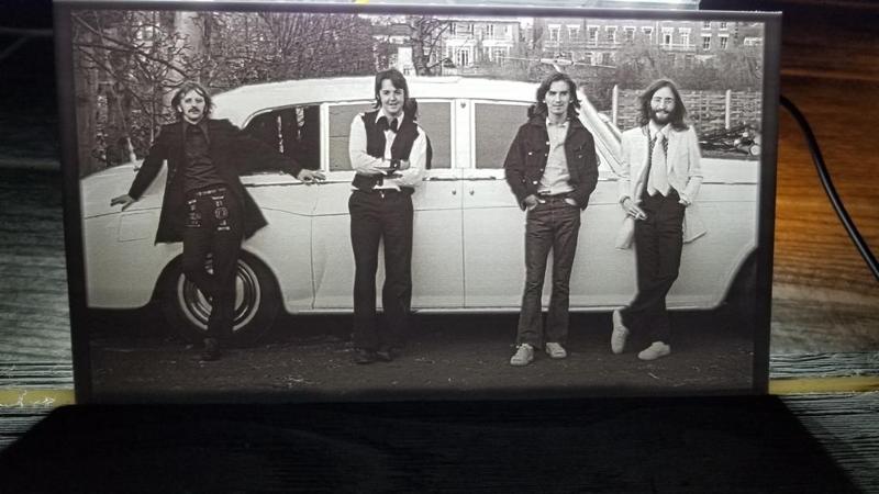 The Beatles Lithophane