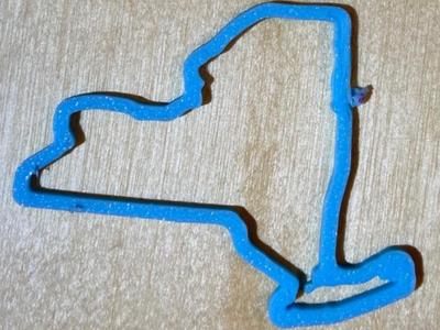 New York state outline 