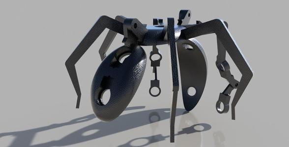 The Ant (holder for 7 g.SAHARA EEG electrodes)