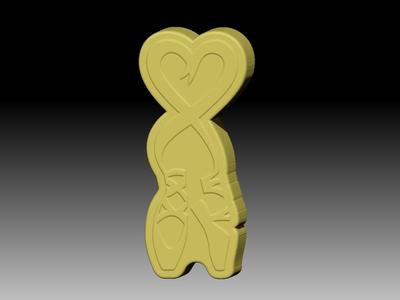 BALLET LOVE SOLID SHAMPOO AND MOLD FOR SOAP PUMP