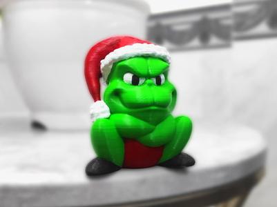 Christmas Grinch Charm 