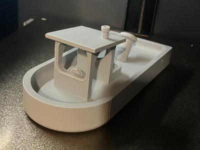 Balloon Powered Benchy Boat