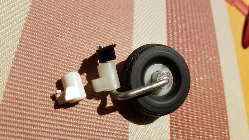 Tail Wheel support for Hobby King MX-2 Rc aircraft