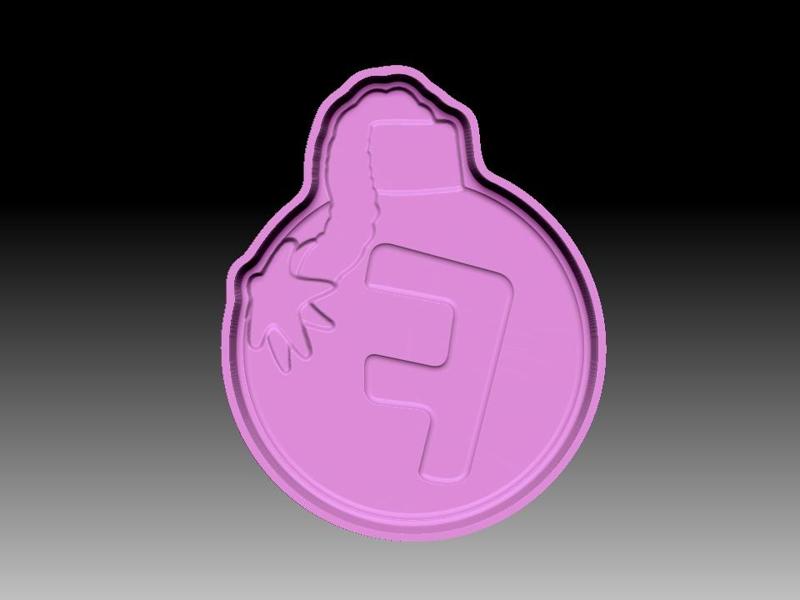 F BOMB BATH BOMB MOLD