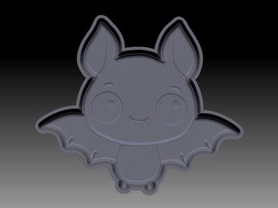 Baby bat bath bomb mold