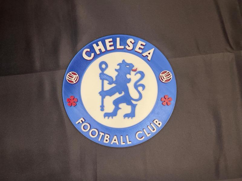 Chelsea FC logo wall plaque