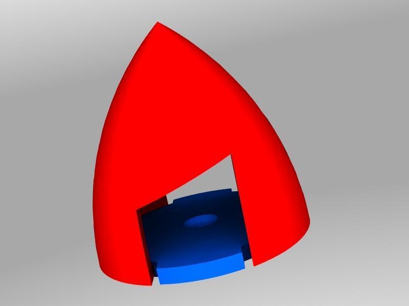 RC aircraft spinner 30mm