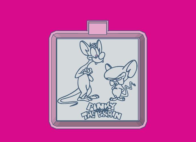 Pinky And The Brain - Freshie Mold Housing