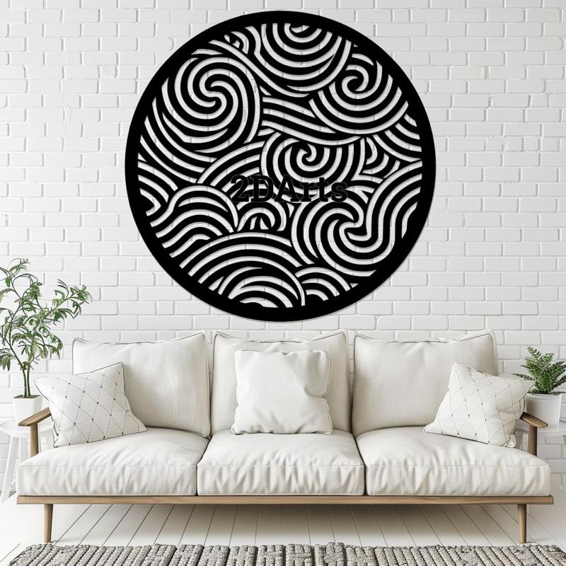 Mandala Circle Art 2D Wall Art/Window Art