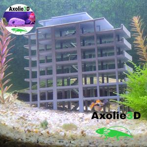DECORATION FOR FISH TANK - BUILDING STRUCTURE