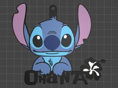 Stitch Keychain