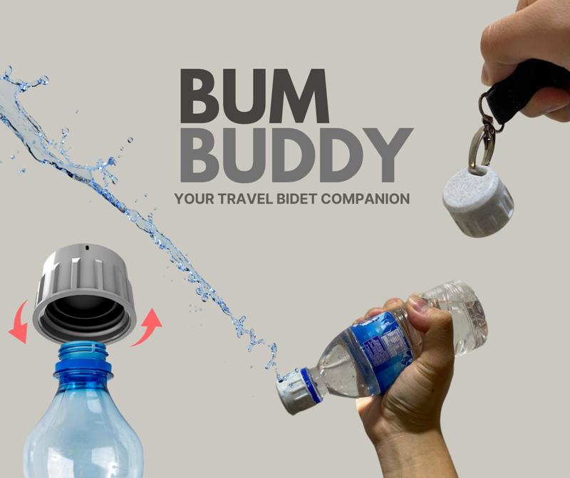 Bum Buddy: Travelling Bidet Sprayer for PET bottle [COMMERCIAL LICENSE]