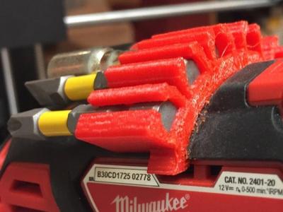 Milwaukee drill driver bit holder