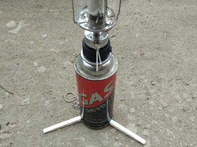 Tourist gas can (220g) holder