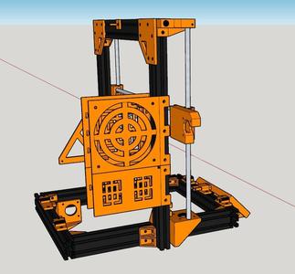 AM8 Anet A8 Electronics Housing