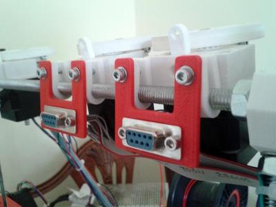 RepRapPro Mendel 9-Pin D-Type Connector Mount