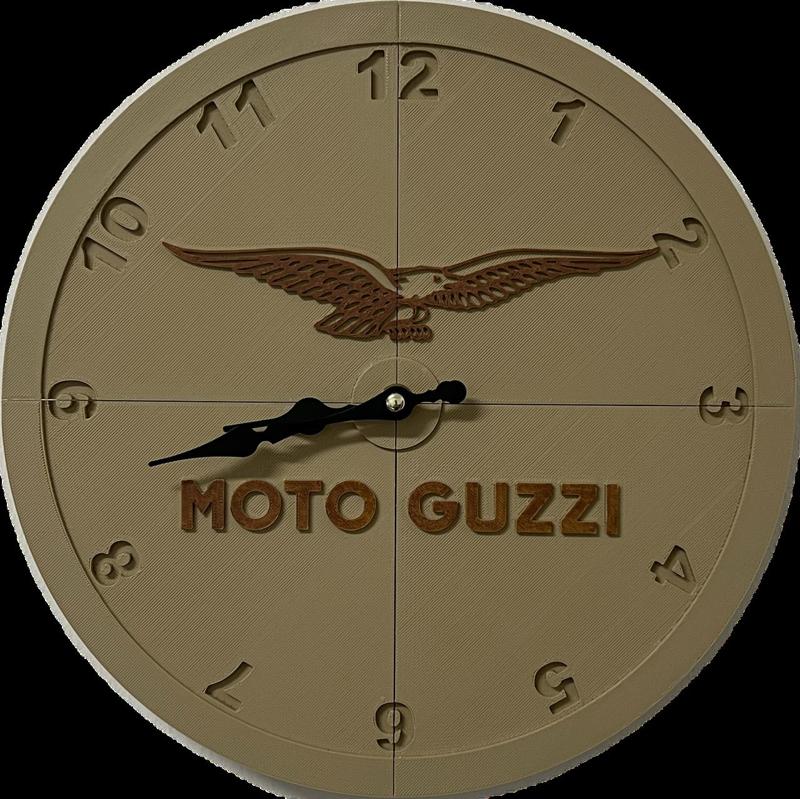 Guzzi wall clock
