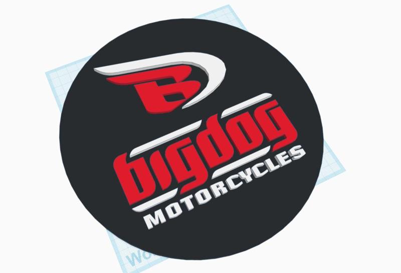 Big Dog Motorcycles wall plaque