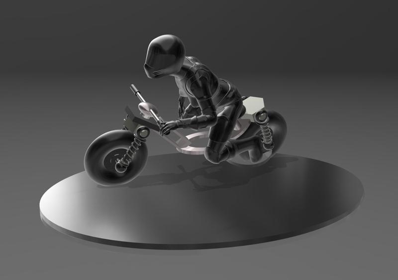 Angel's first bike - full throttle (REPAIRED)