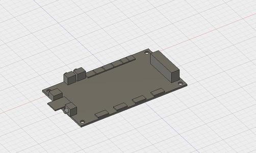 Azteeg V2 Rough CAD