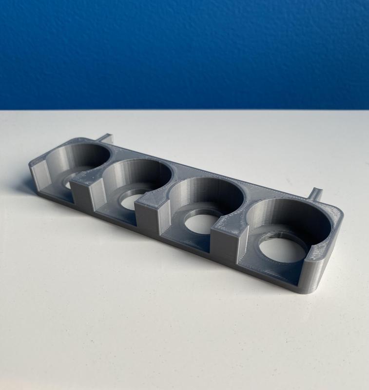 Skadis paint pot holder