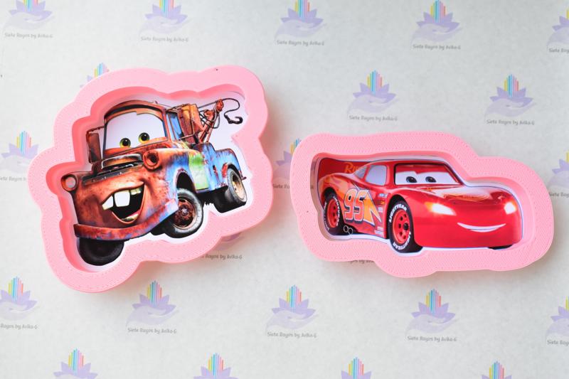 set 2 Cookie Cutter cars movie cars