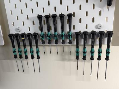 Wera Kraftform Micro Ikea Skadis holder