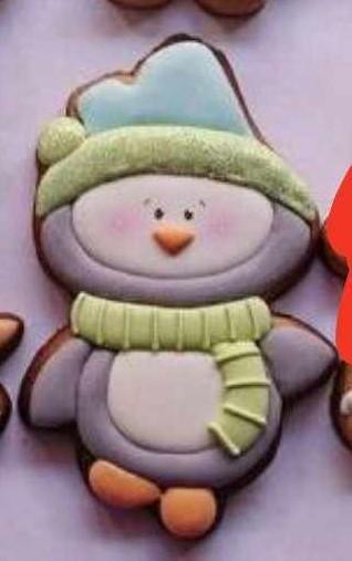 CHRISTMAS PENGUIN COOKIE CUTTER