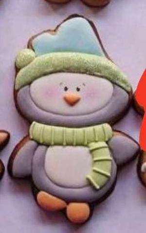 CHRISTMAS PENGUIN COOKIE CUTTER