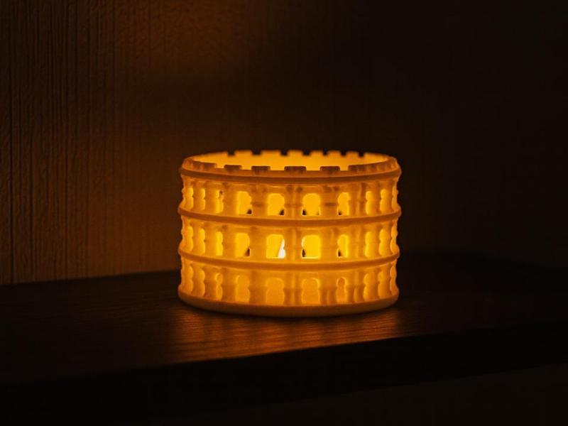 Rome Colosseum Tealight Holder