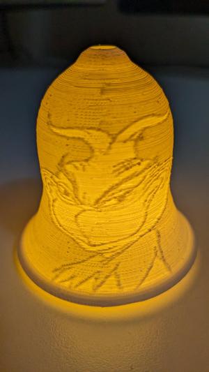 Grinch Bell Ornament New Years Eve Christmas