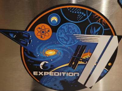 ISS Expedition 71 Patch Hueforge