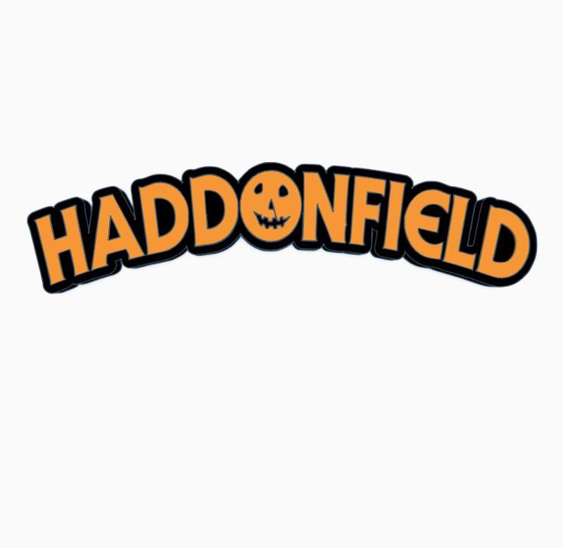 HADDONFIELD (HALLOWEEN) Logo Display by MANIACMANCAVE3D