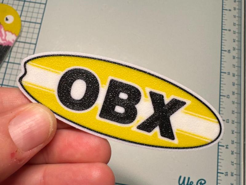 OBX Surfboard Magnet
