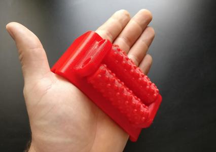 Massage roller for hand (supportless)