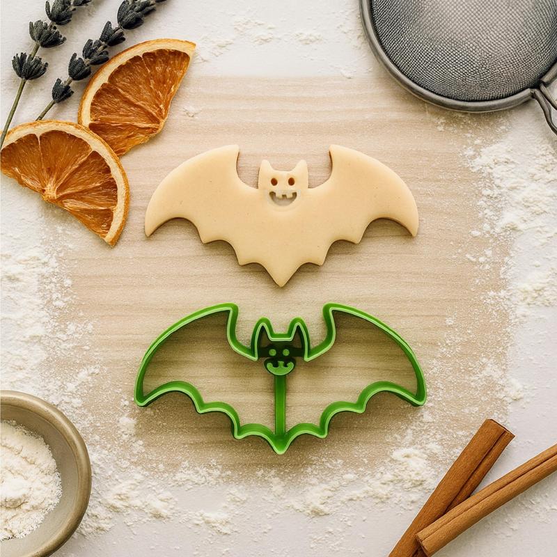Halloween Bat Cookie Cutter, Halloween Surprise & Gift, Halloween Party Accessories, 3D STL Digital Download, BOO!
