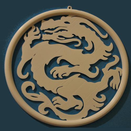 Dragon Window Decoration