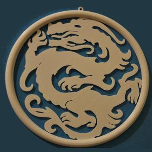 Dragon Window Decoration