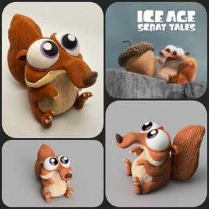 Baby Scrat single and Multicolour version (4 or 6 colors)