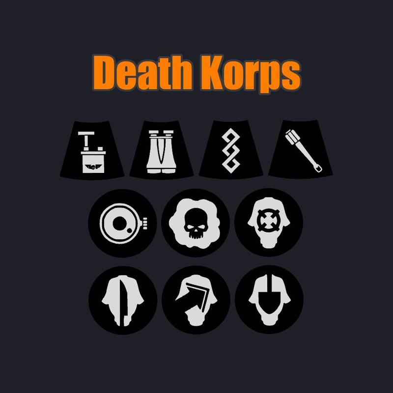 Death Korps Tokens - Kill Team 2024