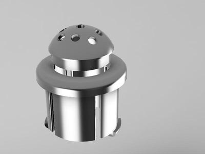 25mm hole cover for 18mm MDF 