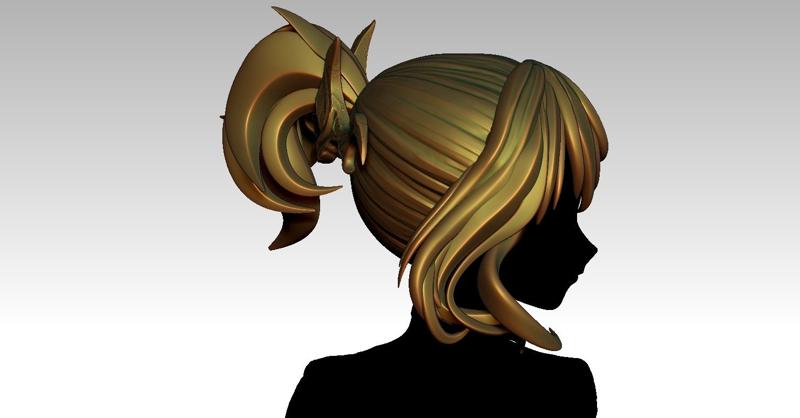 3D HAIR STYLE FOR GIRL