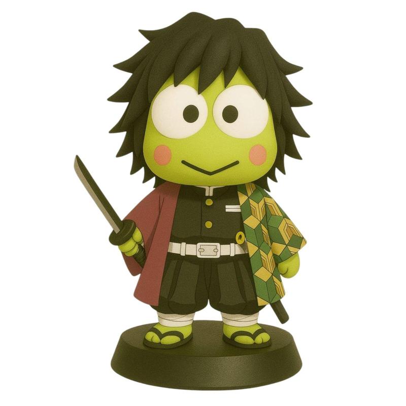 demon slayer kimetsu no yaiba hello kitty keroppi giyu tomioka