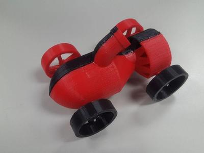 Two-Face Balloon Car